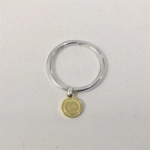 Ring Loved Script Madallion Ring Pandora - Picture 1 of 4
