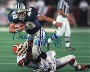 DARYL MOOSE JOHNSTON SIGNED AUTOGRAPH DALLAS COWBOYS FOOTBALL 8X10 PHOTO #2 - Picture 1 of 1