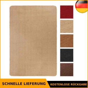 Teppich Jute mit Latexrücken Kurzflorteppich Mehrere Farben/Größen vidaXL - Bild 1 von 32