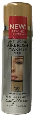 Lote de 36 Maquillaje con Aerógrafo Anti Envejecimiento Sally Hansen - Bronceado Desnudo 1.0 OZ COLECCIONABLE Foto 1 de 2