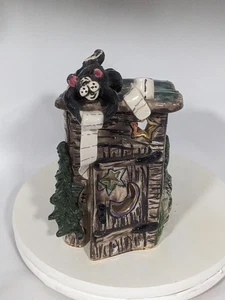 Casa de campo vintage Blue Sky con vaca vintage 2000 brezo dorado (621) - Imagen 1 de 10