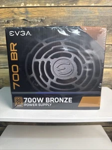 EVGA 700BR Power Supply 80 Plus Bronze [Brand New] - Afbeelding 1 van 9