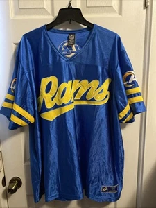 NFL Team Apparel Los Angeles Rams Est # 37 Trikot Shirt genäht Gr. 3XL Erwachsene - Bild 1 von 12