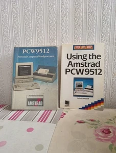 AMSTRAD PCW 9512 Computer Word Processor User Instructions Manual + Step BT Step - Afbeelding 1 van 9