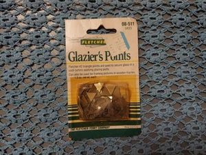 Glaziers Triangle Points No. 2  Fletcher #08-511  used NIB box - Picture 1 of 2
