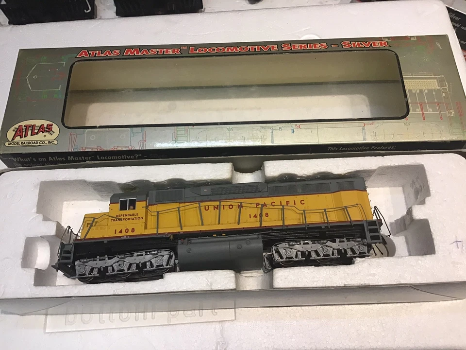 Atlas Ho Scale Diesel Locomotive SDP35 Union Pacific DCC Ready BOXED WORKS - Image 1 of 4