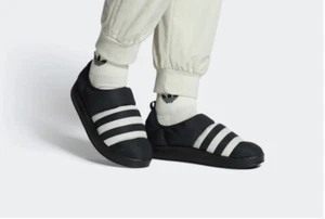 Adidas Puffylette Black Casual Shoes - Men's Size 11 - Picture 1 of 5