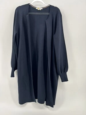 Cárdigan Boden para mujer azul marino suave fácil largo abierto talla US 10 USADO EN EXCELENTE ESTADO Foto 1 de 4