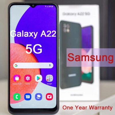 Samsung Galaxy A22 5G SM-A226B/DS 64GB 128GB 48MP Unlocked Smartphone New Sealed - Image 1 of 4