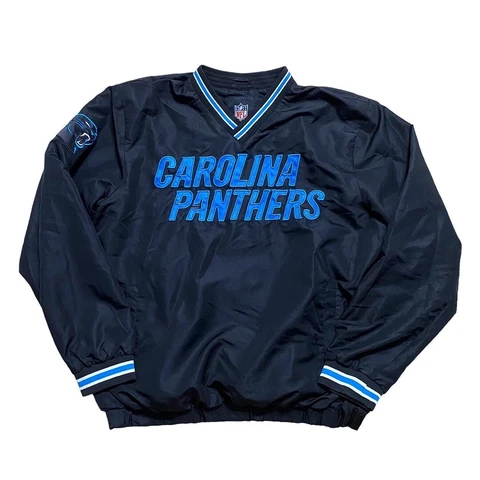NFL Carolina Panthers Pullover Jacket Sz M Cover