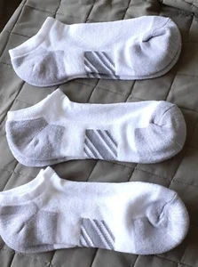 3 pairs of Women's Atheltic No Show Socks Arch Support Size 8 - 12 - Picture 1 of 1