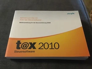 Bedienungsanleitung für t@x Steuersoftware 2010 von Buhl - Zdjęcie 1 z 2