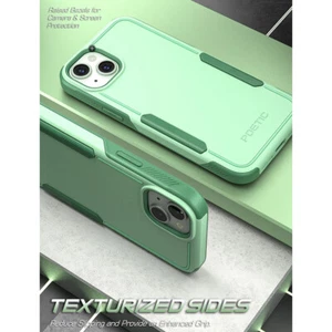 Poetic Neon Light Weight Slim Case For iPhone 15 Shockproof Rugged Cover Mint - Picture 1 of 6