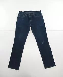 Lote de 511 Pantalones de mezclilla para hombre Big E Remake talla 34x30 medida 33x29 1/2 #D95 - Imagen 1 de 11
