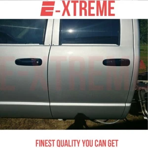 Fit 02-04 05 07 08 DODGE Ram 1500 2500 3500 NEGRA 4 puertas cubierta de manija sin PK - Imagen 1 de 2