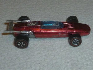 VINTAGE HOTWHEELS REDLINE INDY EAGLE METALLIC RED LINE HOT WHEEL 1969 ORIGINAL - Picture 1 of 4
