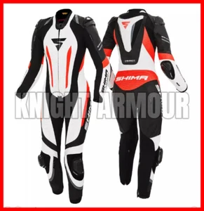 WOMEN NEW RACING 1 PIECE MOTORCYCLE BIKER LEATHER REPRO XS SIZE - Foto 1 di 5