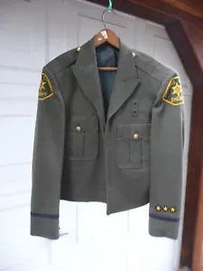 Vintage Men's Orange County CA Sheriff's Department Uniform Jacket Medium - Picture 1 of 13