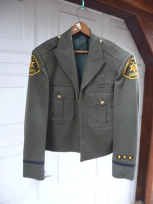 Vintage Men's Orange County CA Sheriff's Department Uniform Jacket  Medium - Image 1 of 4