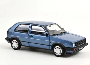 Modellino auto VW Golf 10 Million 1988 Star Blue metallizzato Norev 188562 1:18 nuovo imballo originale - Foto 1 di 4