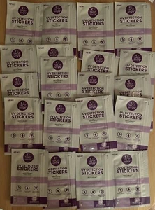 20 Spot My UV, UV Detection Stickers w/ Dermatrue 12 Stickers Per Pack New 8/21 - Picture 1 of 1