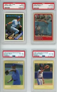 1988 O-Pee-Chee OPC #312 George Brett Kansas City Royals HOF PSA 10 Gem Mint - Bild 1 von 2