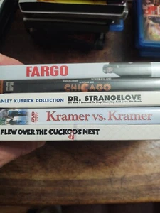 5x DVD lot Oscar Emmy winners Fargo Kubrick One Flew Over Chicago etc - Picture 1 of 6