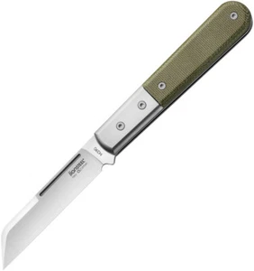 LionSTEEL DOM Barlow Green Micarta Folding M390 Steel Pocket Knife CK0115CVG - Picture 1 of 2
