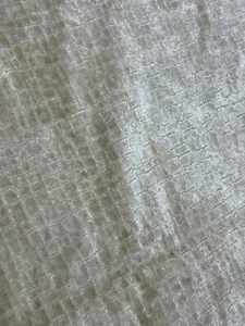 Designer upholstery fabric Textured velvet CREAM RENMANT Harlequin 1 meter long - Picture 1 of 7
