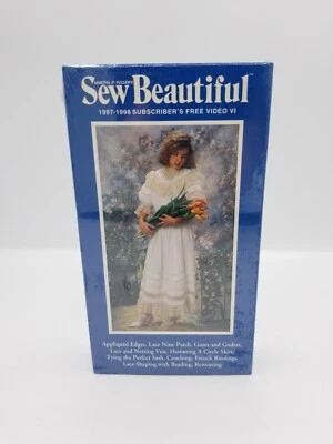 Sew Beautiful with Martha Pullen Video VI 1997-98 VHS Sewing Tutorial New Sealed - Image 1 of 3