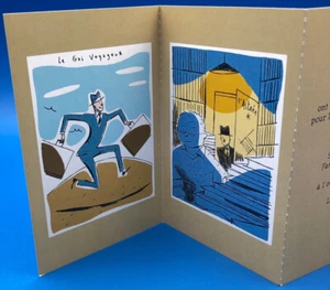 CAILLEAUX LE TROISIÈME THÉ ACCORDÉON 4 EX-LIBRIS-RÉALISÉ POUR TT du LIVRE 2002 - Bild 1 von 3