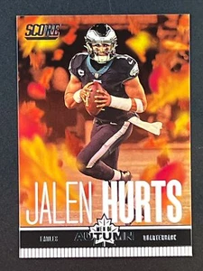 JALEN HURTS 2023 Score Football Men of Autumn #6 Philadephia Eagles - Picture 1 of 2