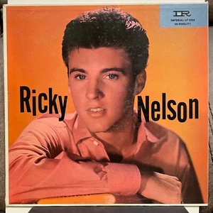 RICKY NELSON 1958 "RICKY NELSON" IMPERIAL BLACK LABEL LP-9050 NICE - Picture 1 of 3