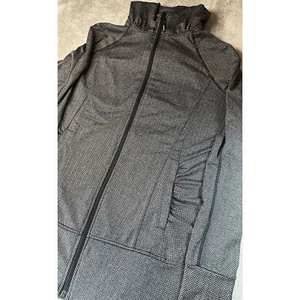 Chaqueta con Capucha Mondetta Bolsillos Acanalados Pulgar Negro Espiga Talla Mediana - Imagen 1 de 10