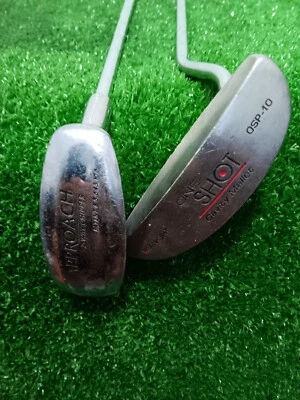 Astilladora Knight Golf Approach de 2 vías y putter de un disparo ambos 35 pulgadas de largo  Foto 1 de 4