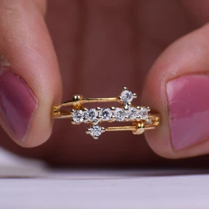 D Color VVS Moissanite Huggie Hoop Earrings 925 Sterling Silver Passes Tester - Picture 1 of 5