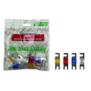 Paquete surtido de fusibles mini ANL Install Bay IBR28 - 40 - 80A - Imagen 1 de 1