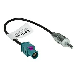 Antennenadapter Fakra DIN passend für Audi BMW Citroen Dacia Opel Seat Skoda VW - Bild 1 von 2