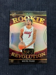 Kel'el Ware 2024-25 Panini NBA Select Silver Prizm Rookie Revolution - Heat #8 - Bild 1 von 2