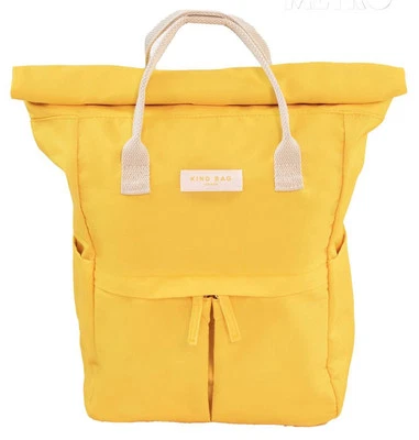 Kind Bag London Unisexe Plastique Sacs à dos - Jaune - Photo 1/4