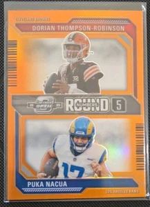 2023 Contenders Optic DORAN THOMPSON ROBINSON / PUKA NACUA Round 5 ORANGE /50 - Bild 1 von 2