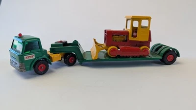 Vintage Matchbox Lesney #K17  Ford Tractor  W/ Dyson Low Loader / Case Bulldozer - Image 1 of 4