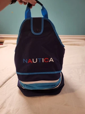 Большая пляжная сумка Nautica и сумка-холодильник с короткими ручками с плечевым ремнем - Изображение 1 из 4