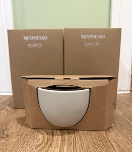 Nespresso Barista Cappuccino Tassen: Große Tassen, grau, 13 Unzen - 4er Pack (brandneu) - Bild 1 von 7