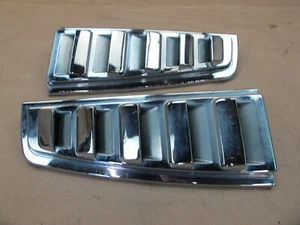 2003-2009 HUMMER H2 REAR UPPER TAIL LIGHT AIR VENT APPLIQUE TRIM GRILLE SET OF 2 - Bild 1 von 17
