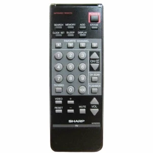 Sharp G0762CESA Factory Original TV Remote 20SV640, 20VS620, 19SB620, 20SV60 - Picture 1 of 7