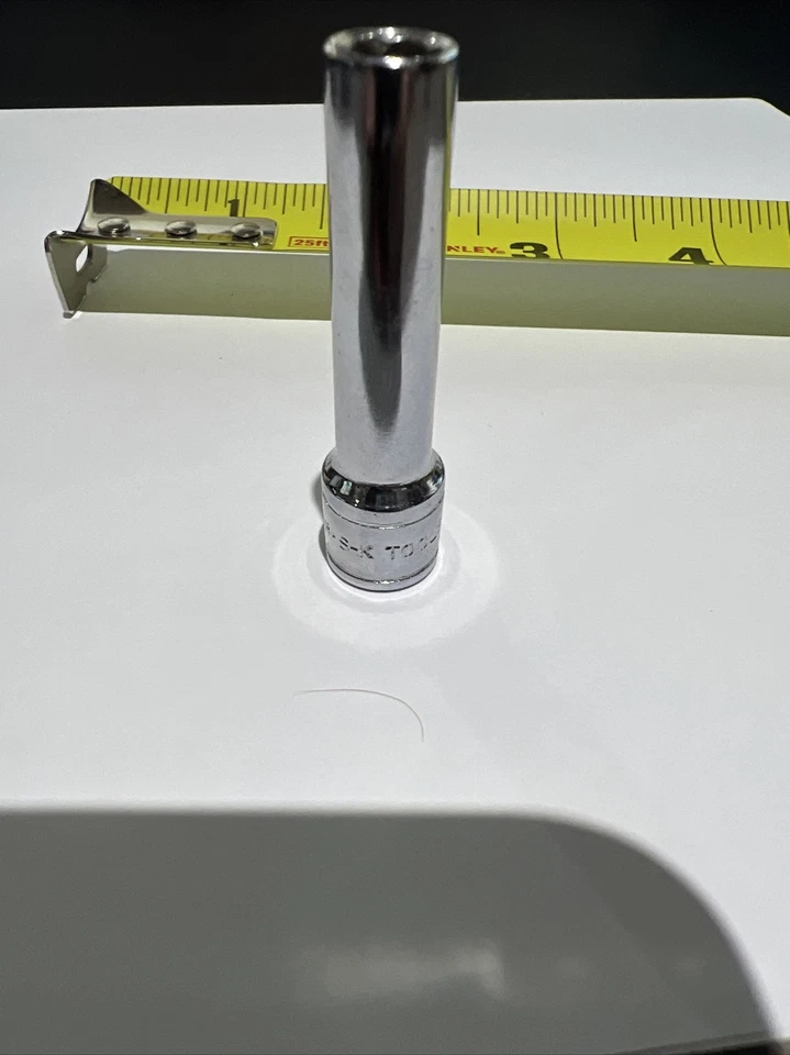 S-K USA 1/4" 6 Point 1/4 Deep Socket 41908 - Image 1 of 4