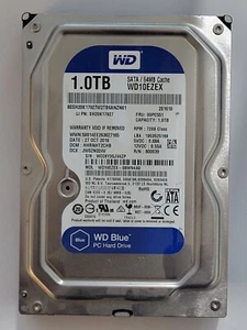 WD10EZEX-08WN4A0, DCM: HHRNHT2CHB, OCT 2016, Western Digital 1Tb 3.5" Sata HDD - Picture 1 of 2