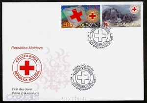 2003 Red Cross,War,Crocce Rosa,Rotes Kreuz,Cruz Roja,Croix Rouge,Moldova,467,FDC - Picture 1 of 1