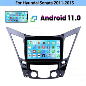 Android 11.0 Car Radio GPS Navi Stereo MP5 Player For Hyundai Sonata 2011-2015 - Picture 1 of 12